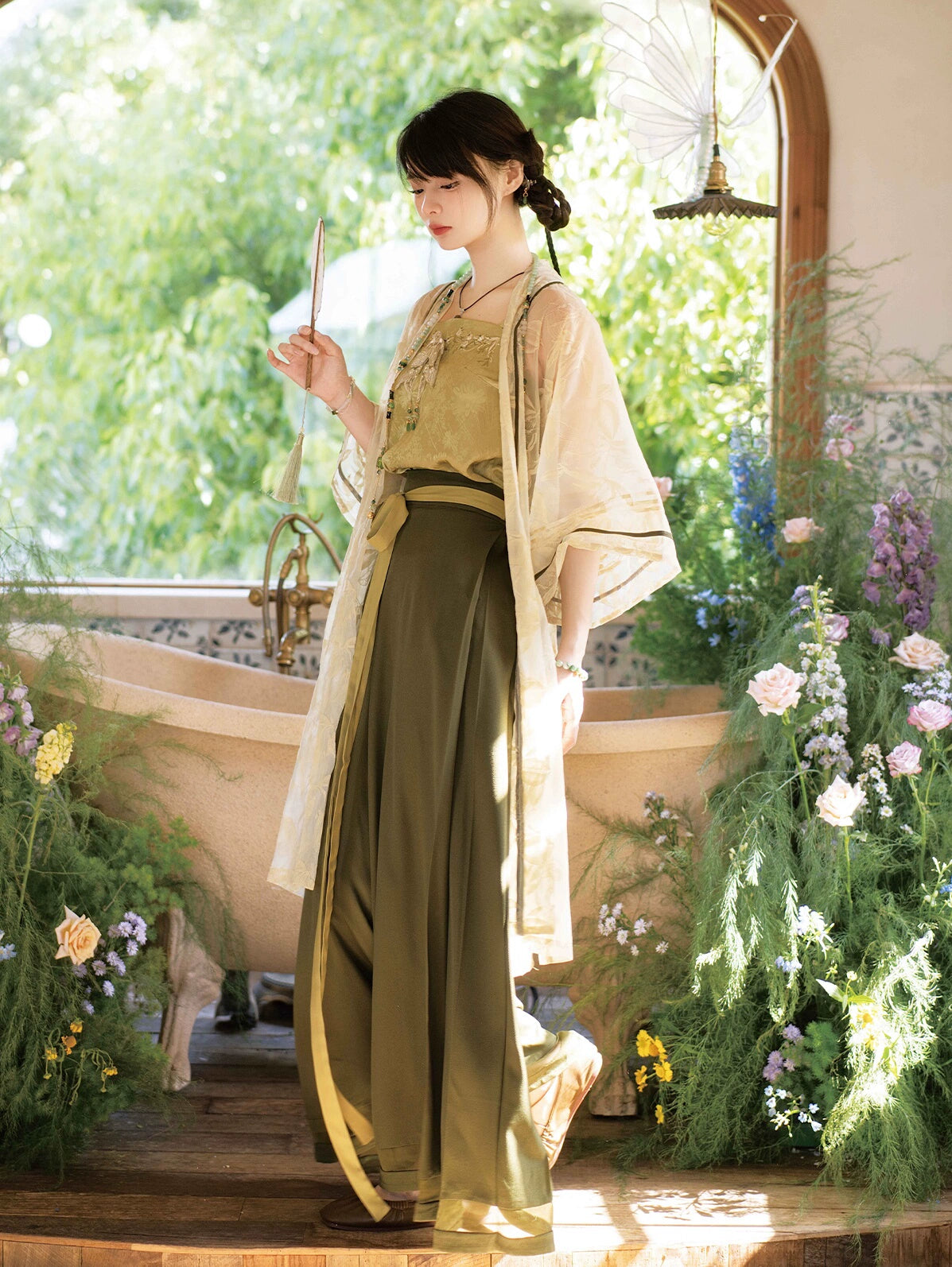 Lookbook Series Ethnic Autumn Hanfu Cicadas