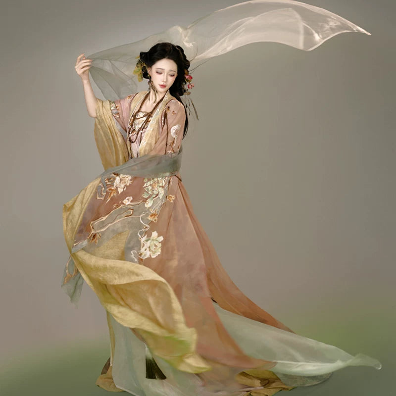 Ethereal Dreamscape Series Supreme Hanfu-Autumn Silence