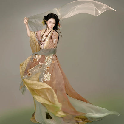 Ethereal Dreamscape Series Supreme Hanfu-Autumn Silence
