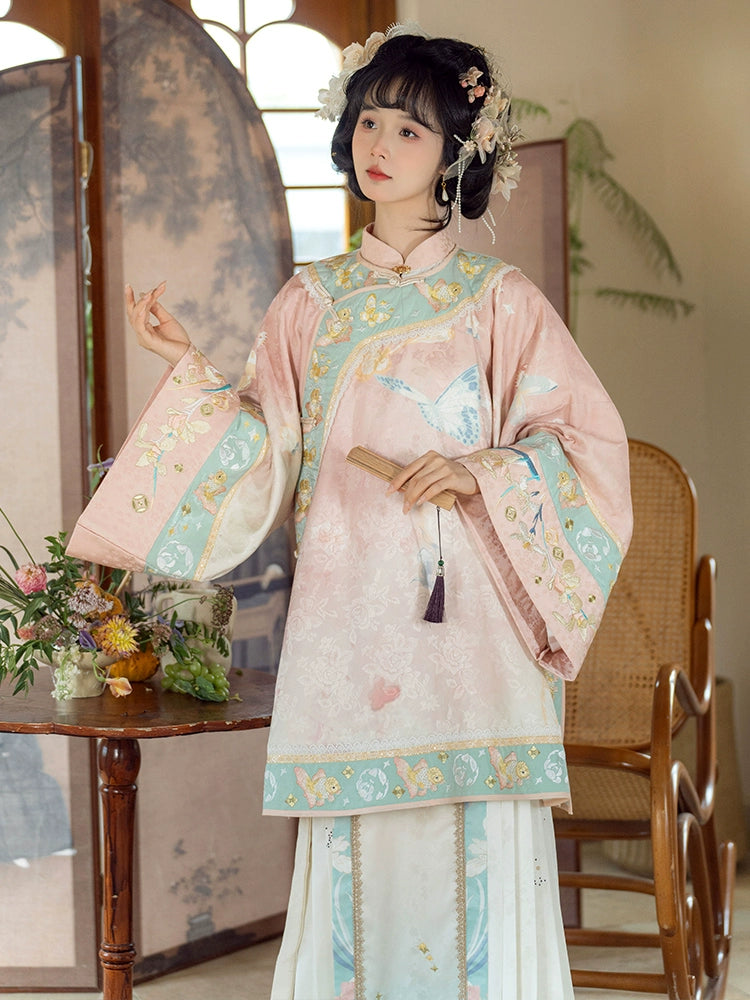 Lookbook Series Modern Hanfu 2025 Powder Makeup Jade