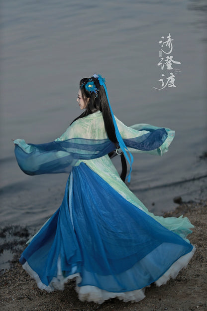 Costume Series Zhou Hanfu Dance Skirt