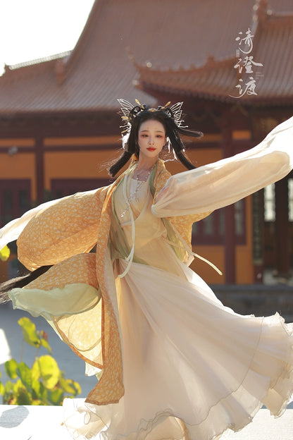 Costume Series Nine Songs Hanfu Dance Skirt