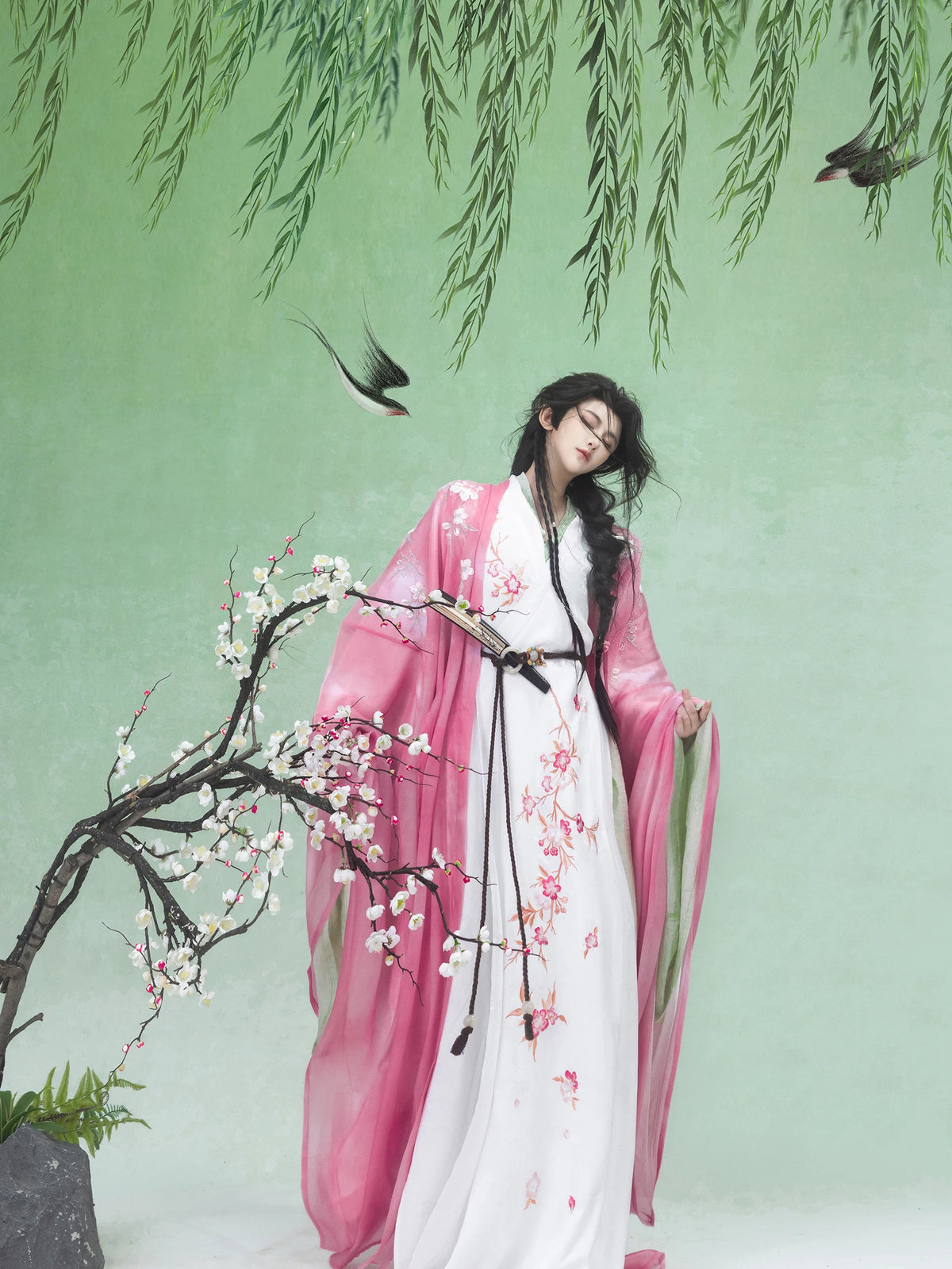 Male & Unisex Series Hanfu Slumber Beneath Flowers