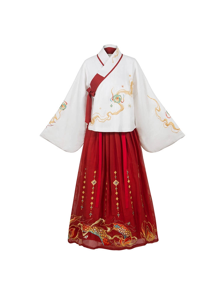 Long Deng Ye Yan : Fluidic-Dye Skirt