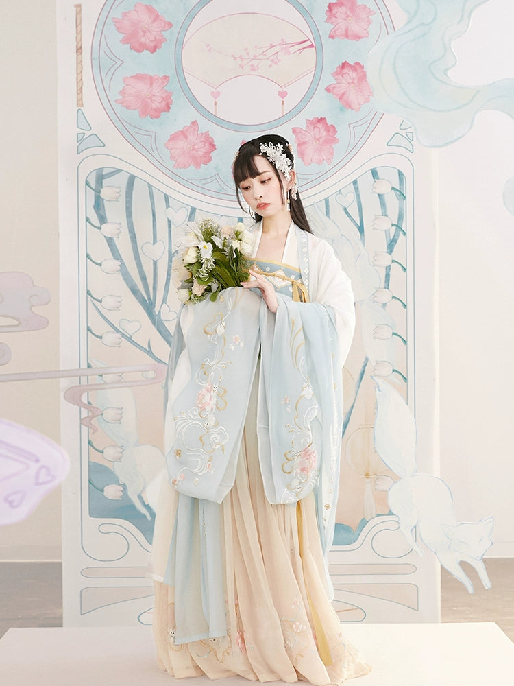 Ying Ning : Amniotic Robe-Large Sleeve Shirt