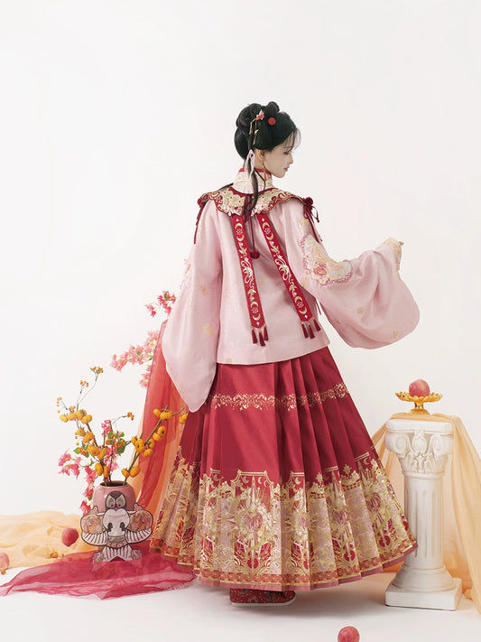 Lookbook Series Star Snake Pray Autumn Winter Hanfu