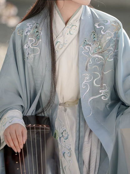 Male Hanfu Song Dynasty Mountain Stream