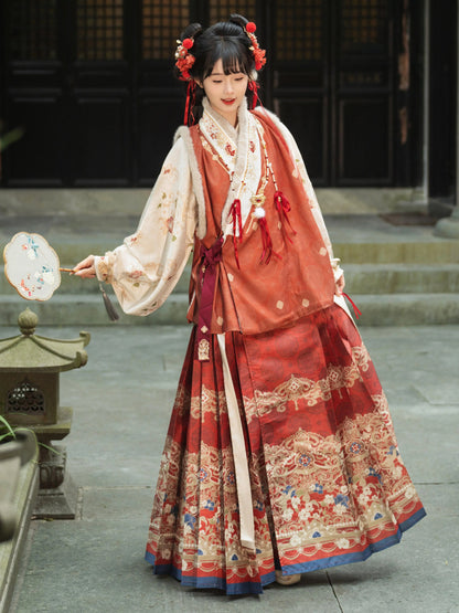 Lookbook Series Time and Years Winter Hanfu