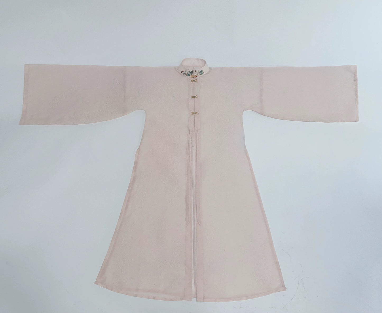 Haute Couture Series Woven Fabric Embroidered Hanfu Qing Huan Imperial Concubine's Smile Song Ming