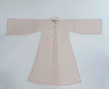 Haute Couture Series Woven Fabric Embroidered Hanfu Qing Huan Imperial Concubine's Smile Song Ming