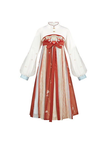 Yan Zhi Xiang Xue : Floral-Cryo Skirt
