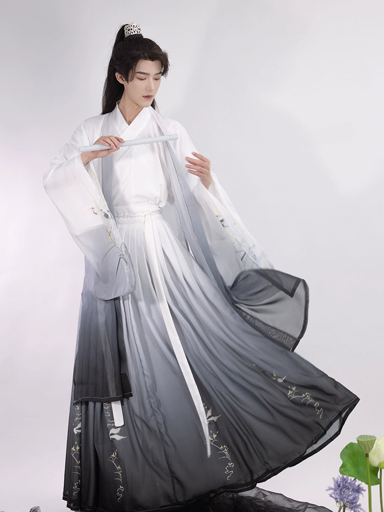 Wei Jin Hanfu Unisex Men Couple Spouse