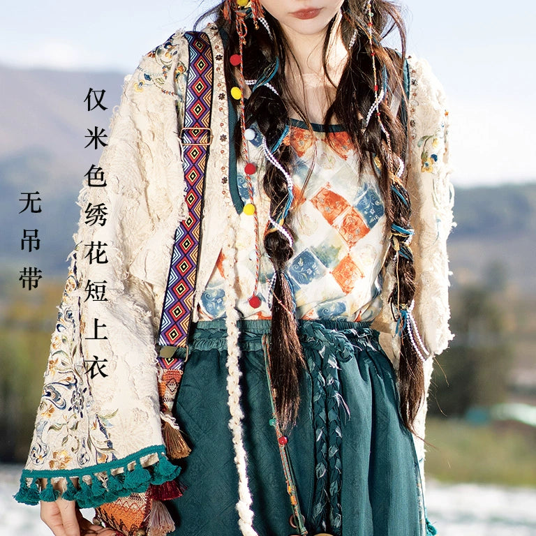 Lookbook Series Ethnic Autumn Hanfu Silky Bell