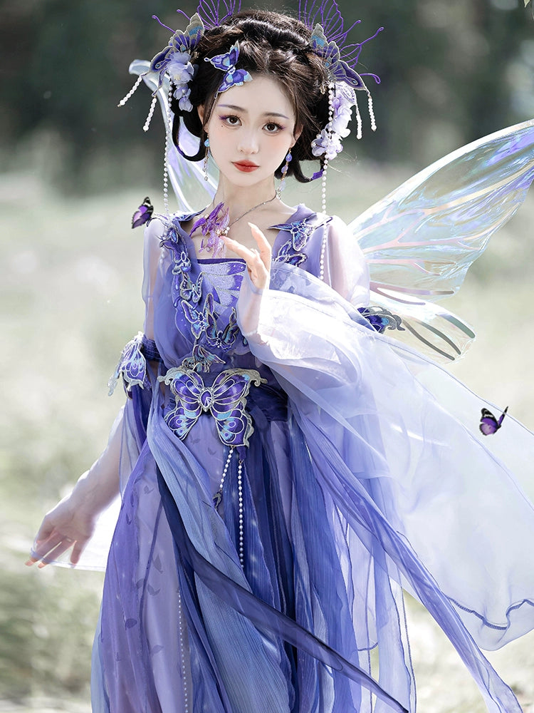 Bestie Series Butterfly Northern and Southern Dynasties Hanfu