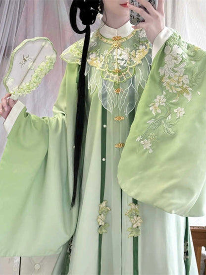 Lookbook Series 2025 Hanfu Shallow Green