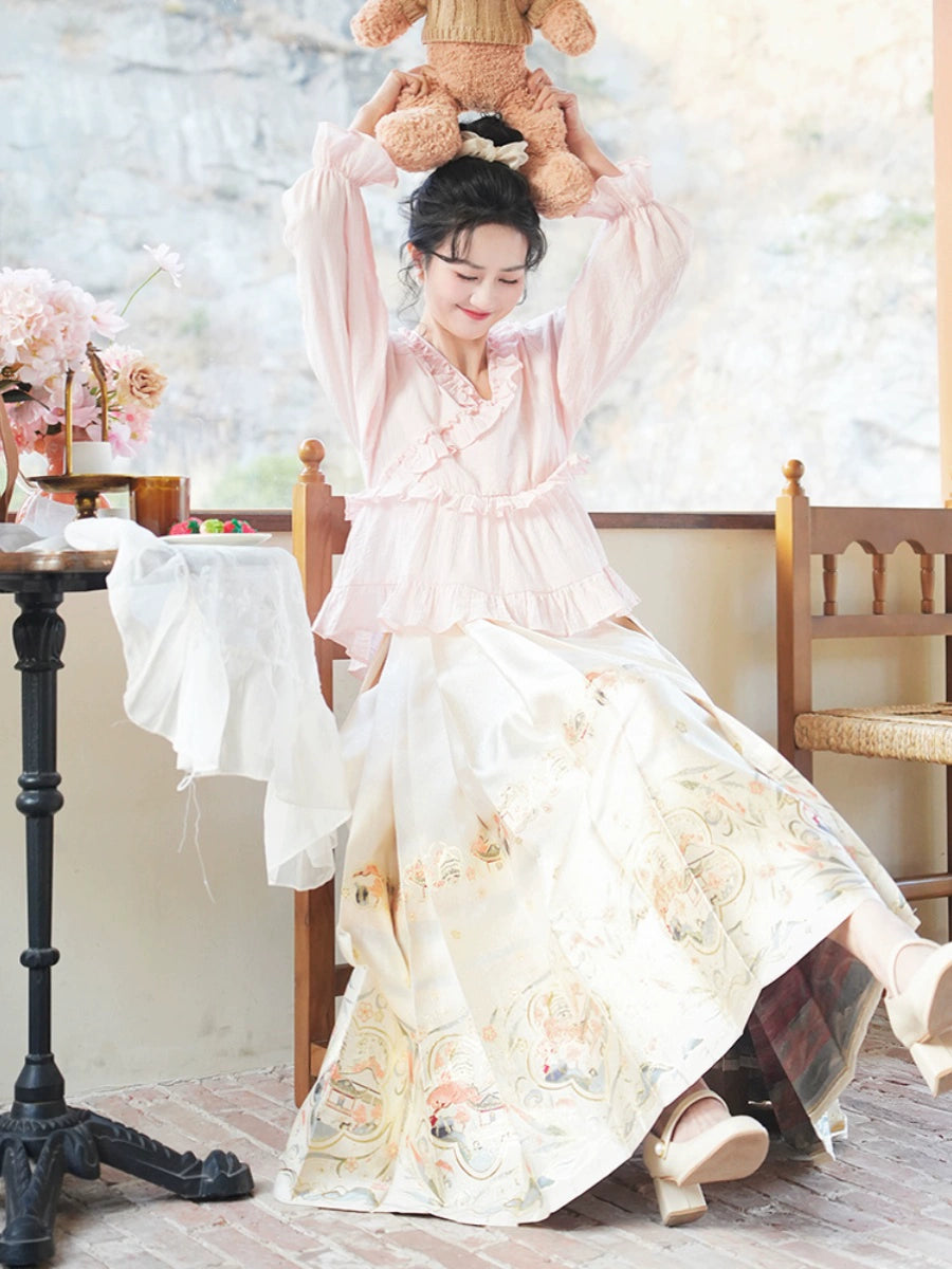 Lookbook Series Dai Horse Face Skirt Suit Suzhou