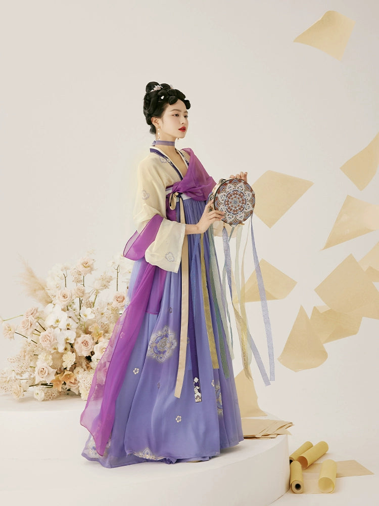 Zi Jin Tan : Aqua-Regia Skirt