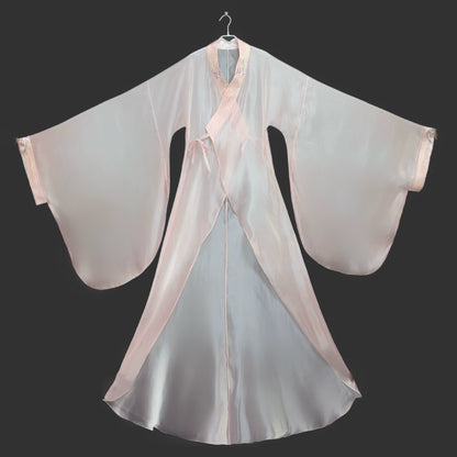 Haute Couture Series Woven Fabric Embroidered Hanfu Qing Huan Rubythornix Han