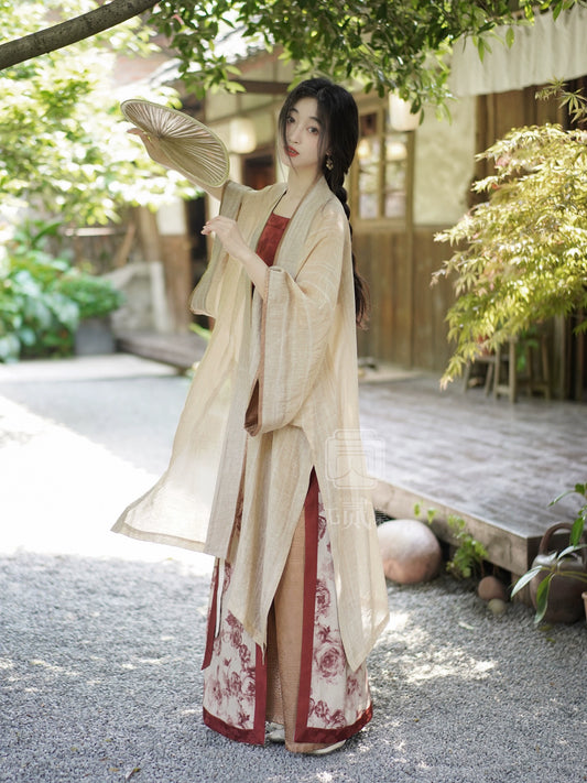 Lookbook Series Evening Solstice Autumn Song Hanfu