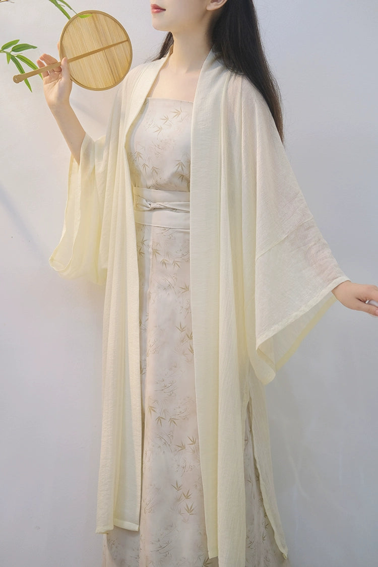 Lookbook Series Song Dynasty Hanfu Eight-Ripped Skirt Daily