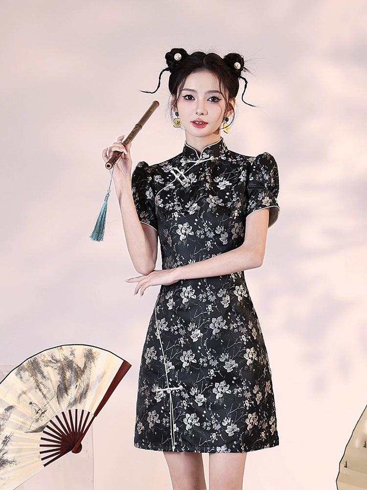 New Chinese Style Cheongsam Qipao Girlish Dressy Casual 18