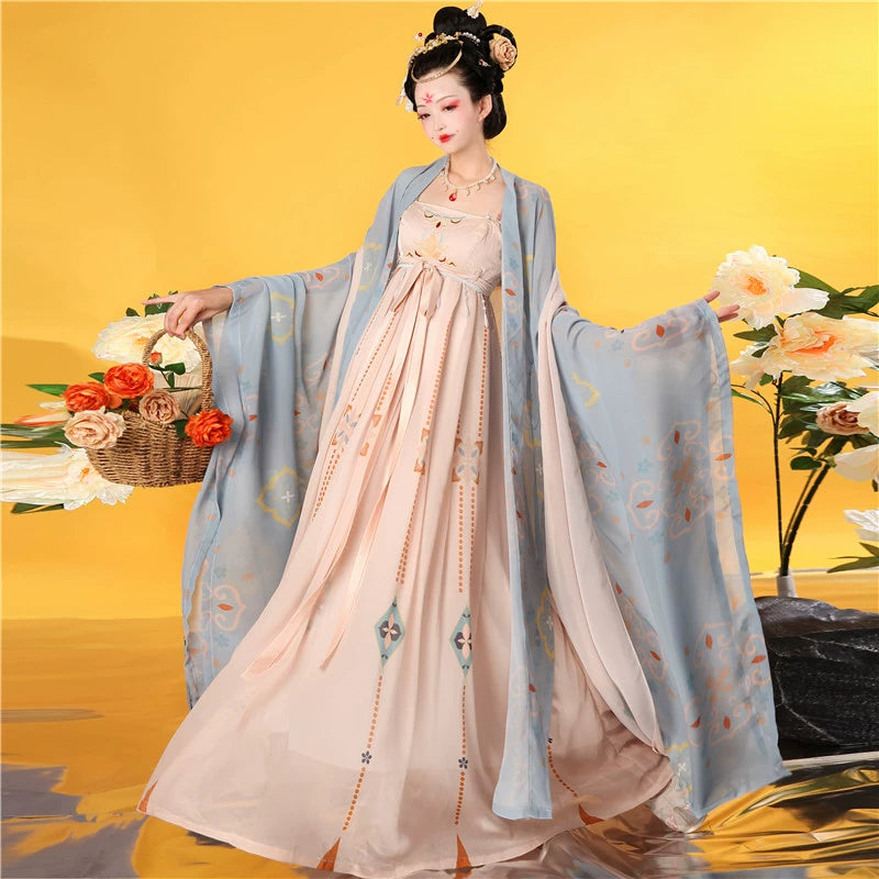 Original Hanfu women's Tang Dynasty Supreme Beauty PLUS SIZE