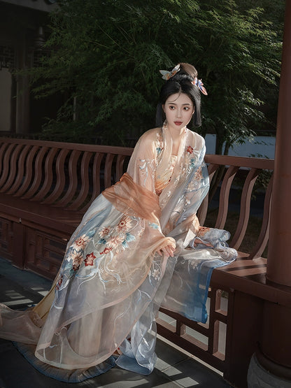 Ethereal Dreamscape Series Supreme Hanfu-Pheasant Sun