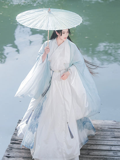 Male Hanfu Wei Dynasty Waiting For Misty Rain