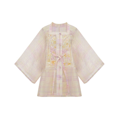 Teng Luo Yan : Wisteria Mist On Silk