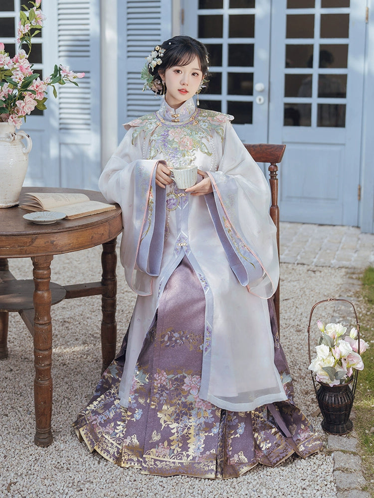 Lookbook Series Modern Hanfu 2025 Purple Mist Ivy