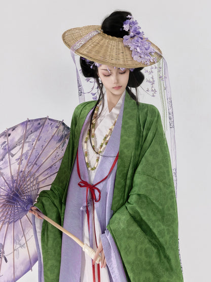 Cloud-Kissing Nature Series Looking Spring Song Hanfu