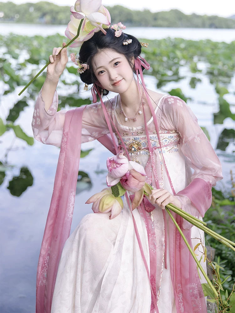 Lookbook Series Dotted Rouge Lotus