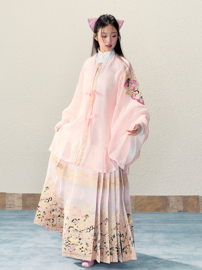 Lookbook Series Strings High-Grade Fabrics Ming Dynasty Hanfu Prom