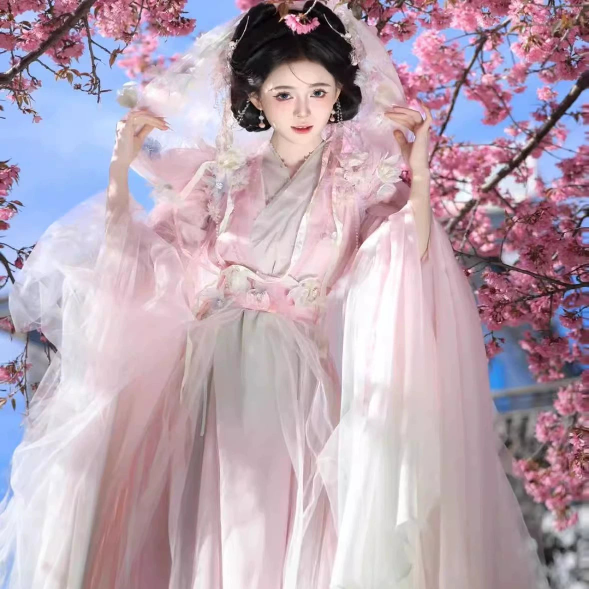 Oriental Aesthetics Series Blossom Fair Hanfu Dress