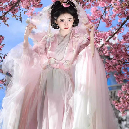 Oriental Aesthetics Series Blossom Fair Hanfu Dress