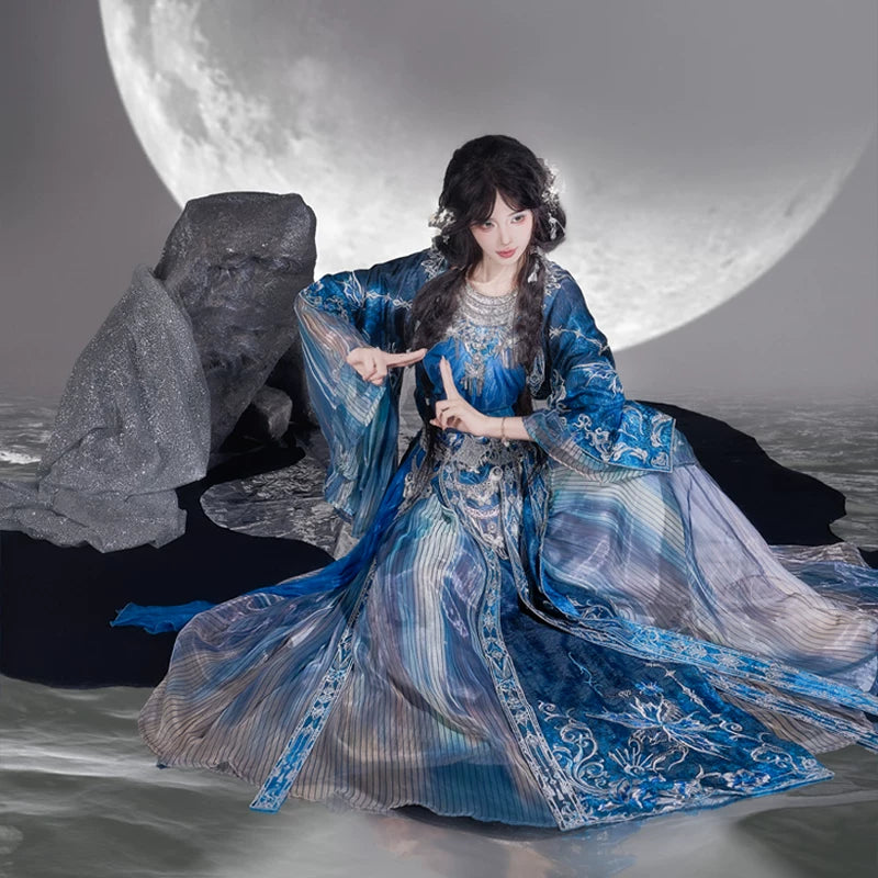 Ethereal Dreamscape Series Supreme Hanfu-Moon Butterfly Gu