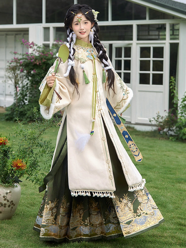 Lookbook Series Cangshan Dusk Snow Winter Hanfu