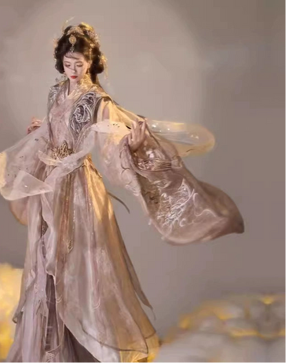 Ethereal Dreamscape Series Supreme Hanfu-Fleeting Ode