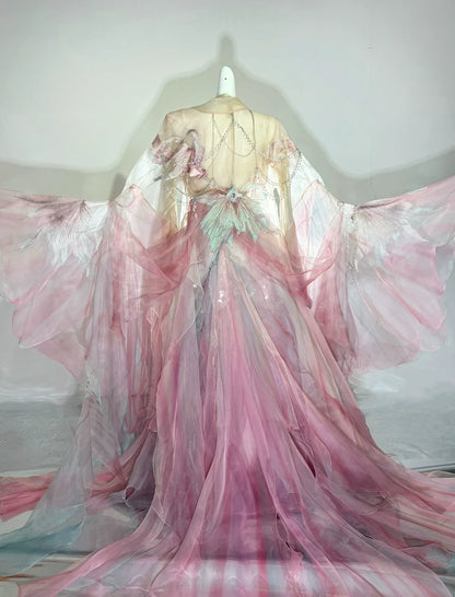 Oriental Aesthetics Series Pink Dreamer Hanfu Dress