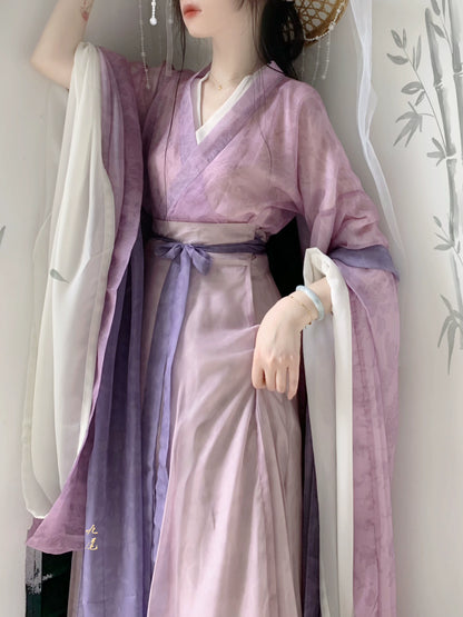 Wei and Jin Dynasties 烟雨 bapo Daxiuru Skirt Hanfu Dress