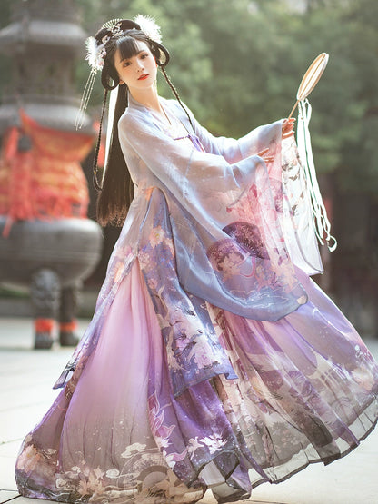 LOOKBOOK SERIES Tang Dynasty Printing Hanfu