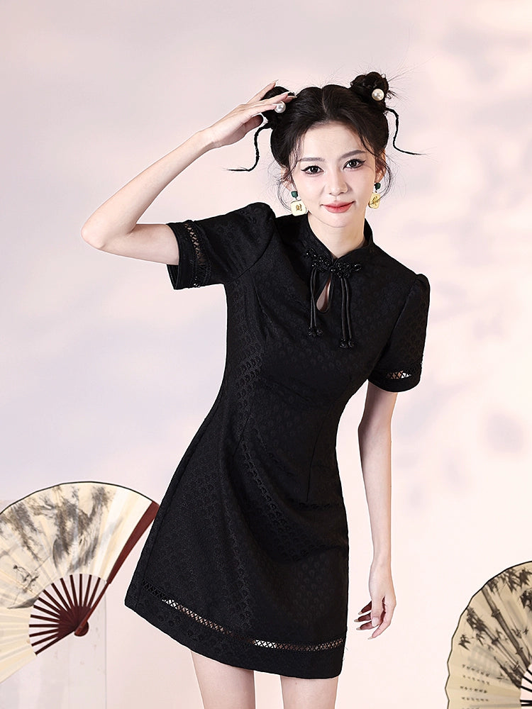 New Chinese Style Cheongsam Qipao Girlish Dressy Casual 16