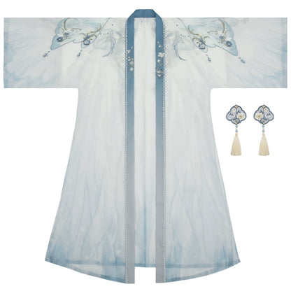 Huayue Zhi Shen Qingkong Lan : Serene Cyan