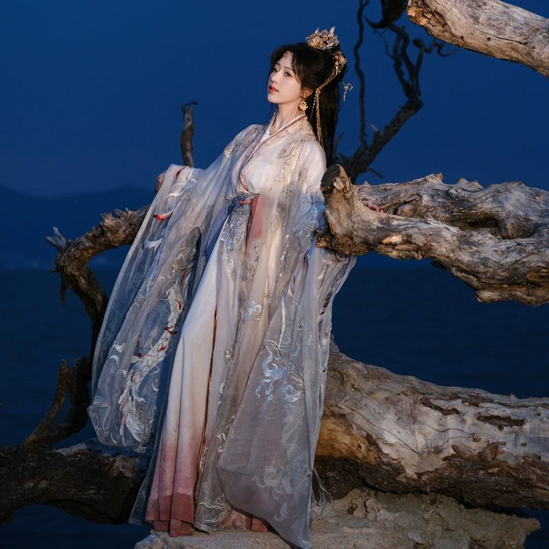 Ethereal Dreamscape Series Supreme Hanfu-Fairy Palace Amid Clouds and Phoenixes