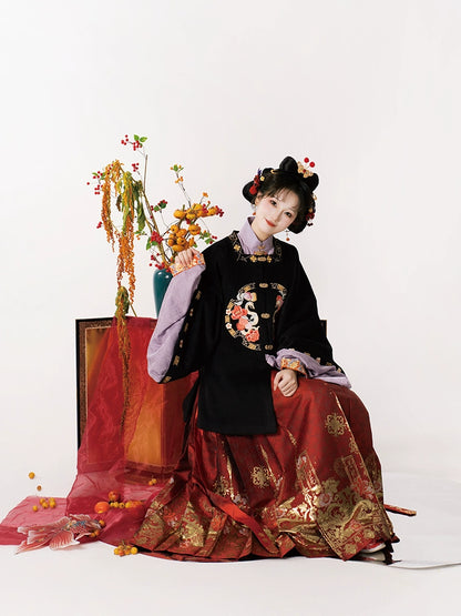 Lookbook Series Palace Ming Dynasty Hanfu The Snake Runs