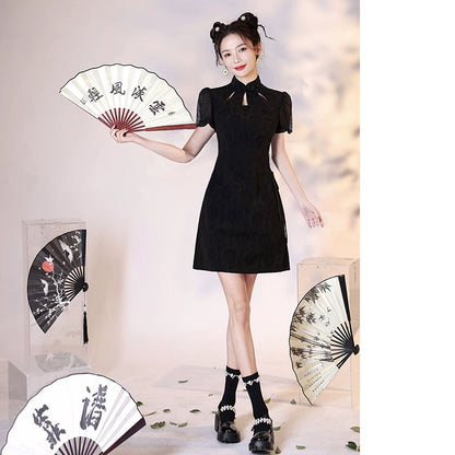 New Chinese Style Cheongsam Qipao Girlish Dressy Casual 28