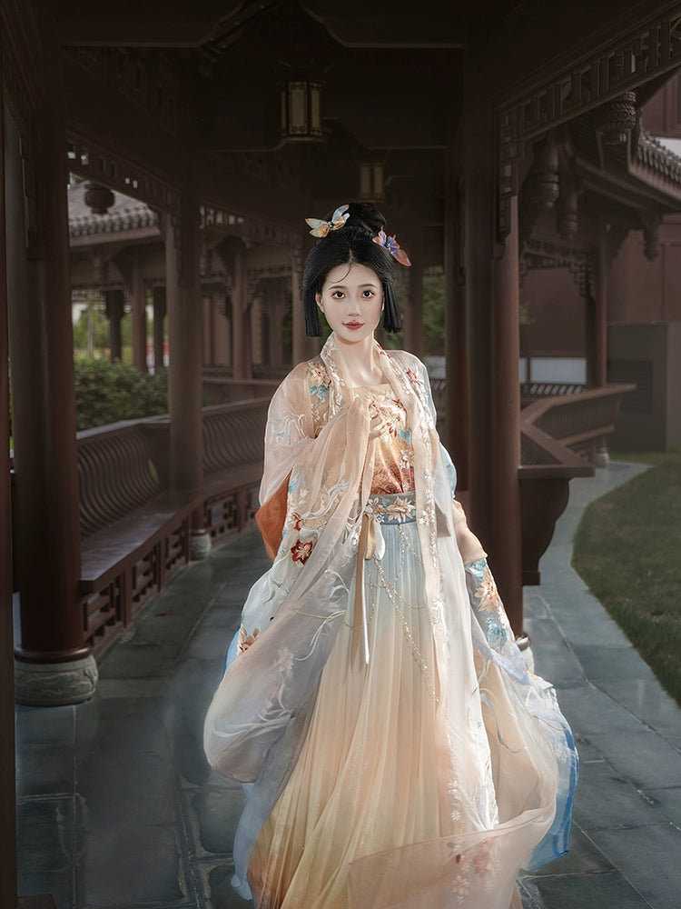 Ethereal Dreamscape Series Supreme Hanfu-Pheasant Sun