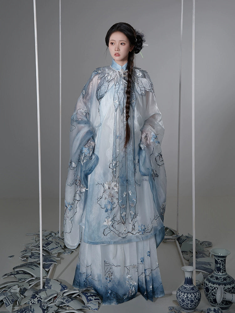 Ethereal Dreamscape Series Supreme Hanfu-Celadon