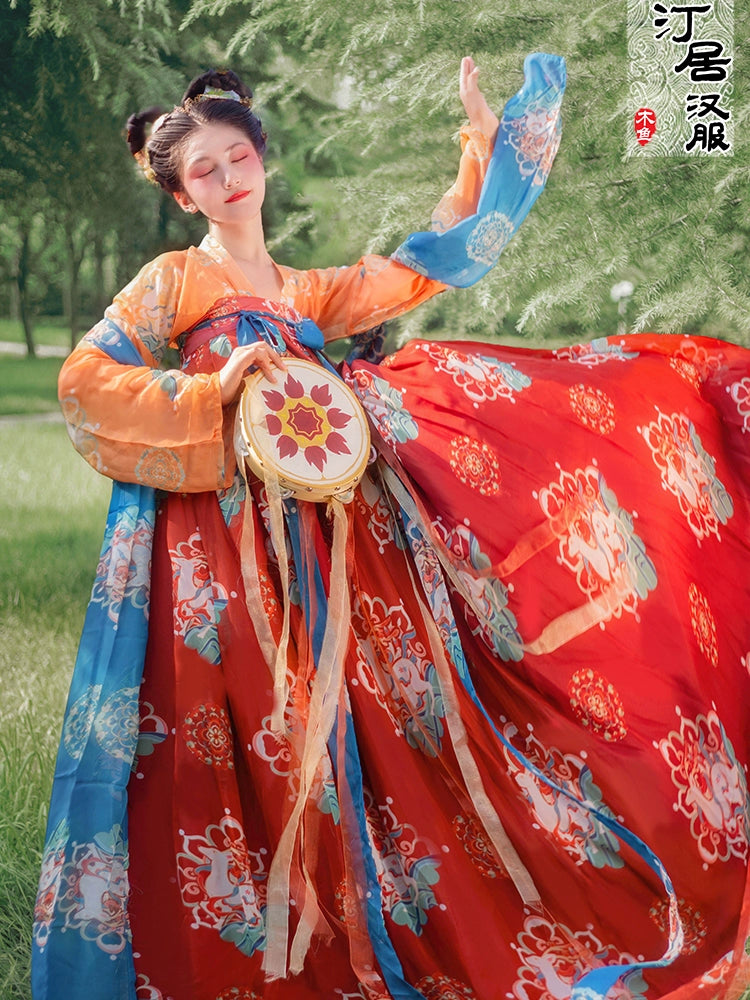 Lookbook Series Summer Autumn Hanfu Nine-colored Deer