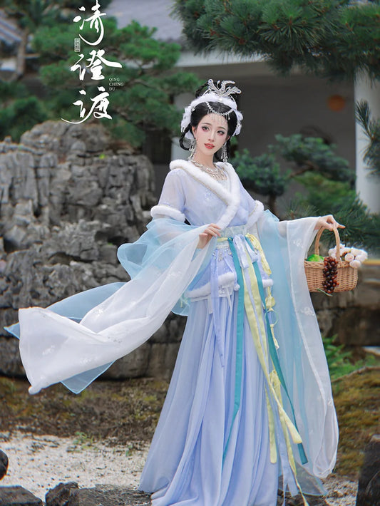 Costume Series Hanfu Dance Skirt Lesser Fullness